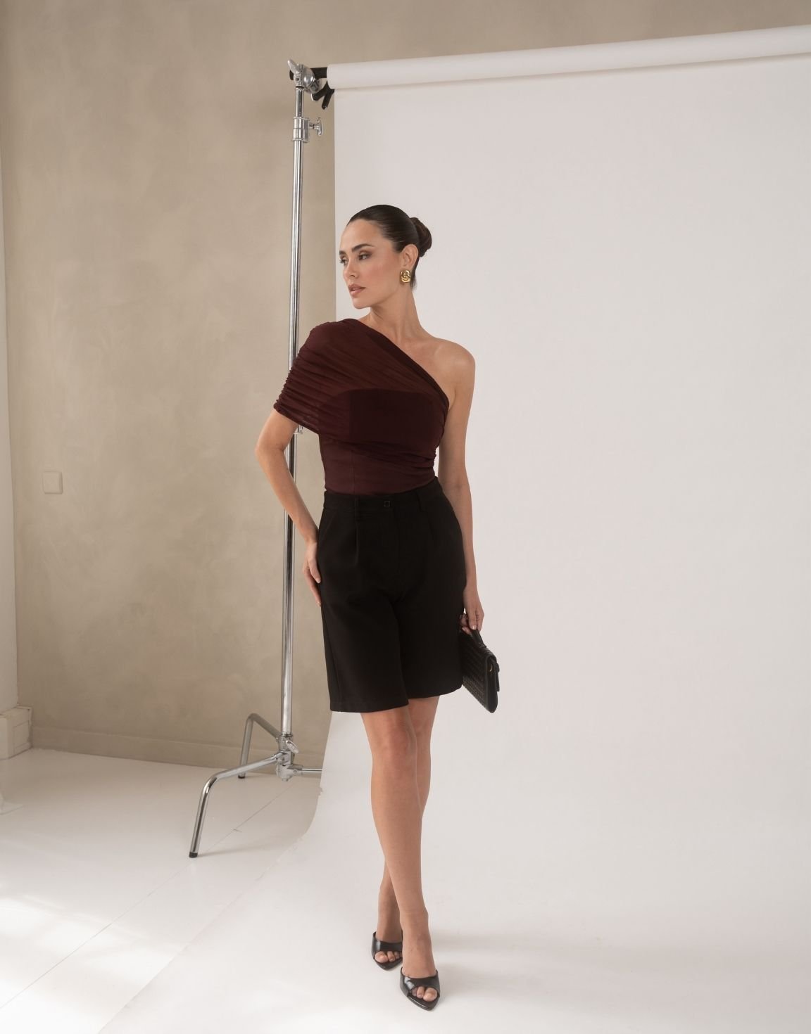 Zwarte Edit Lange - Short - Olivia & Kate