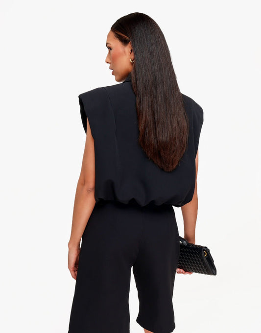 Zwarte Edit Schouder Pads - Set - Olivia & Kate