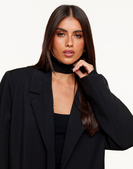 Zwarte Fijne Classic - Sjaal - Olivia & Kate