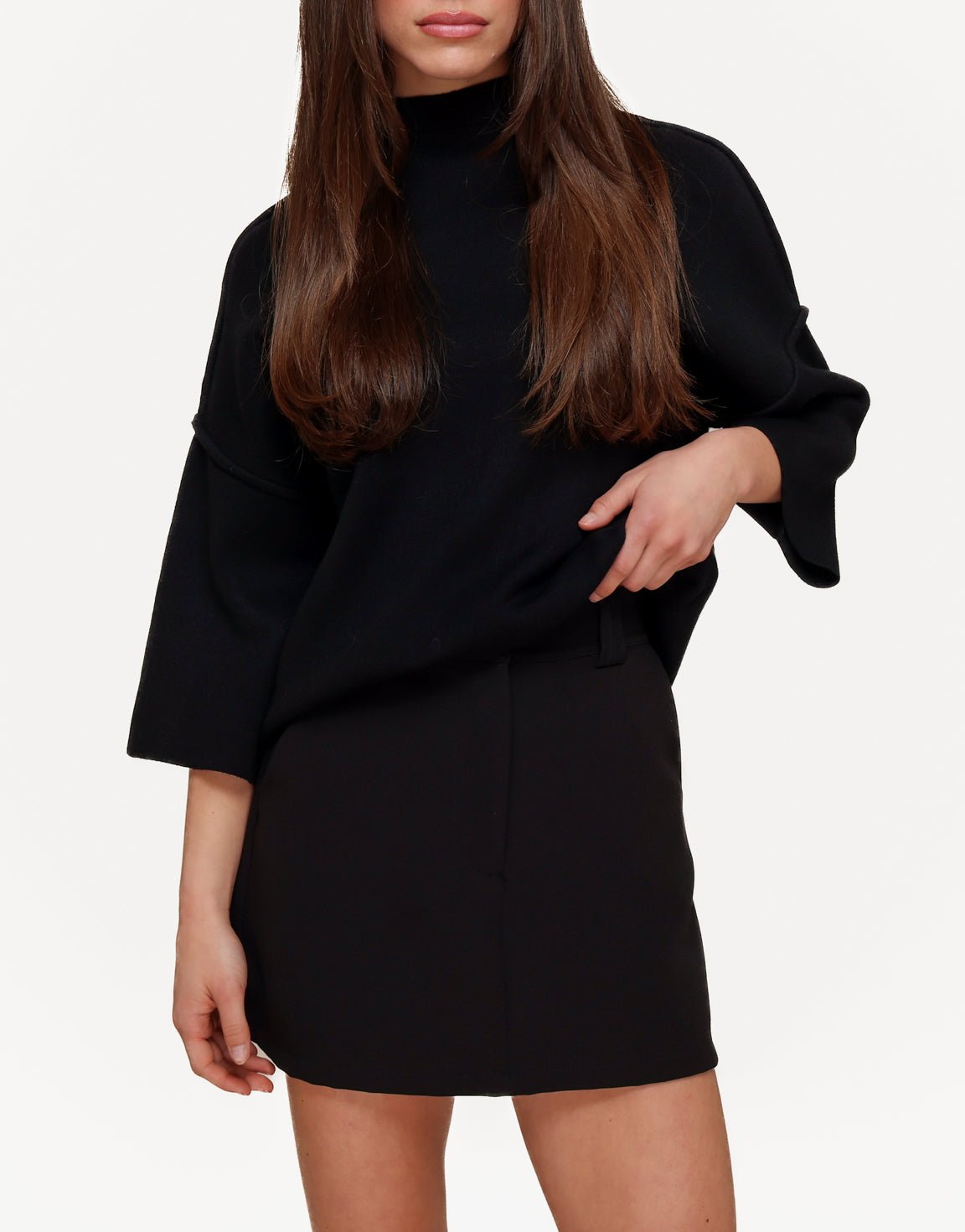 Black F/W Edit Basic - Skort