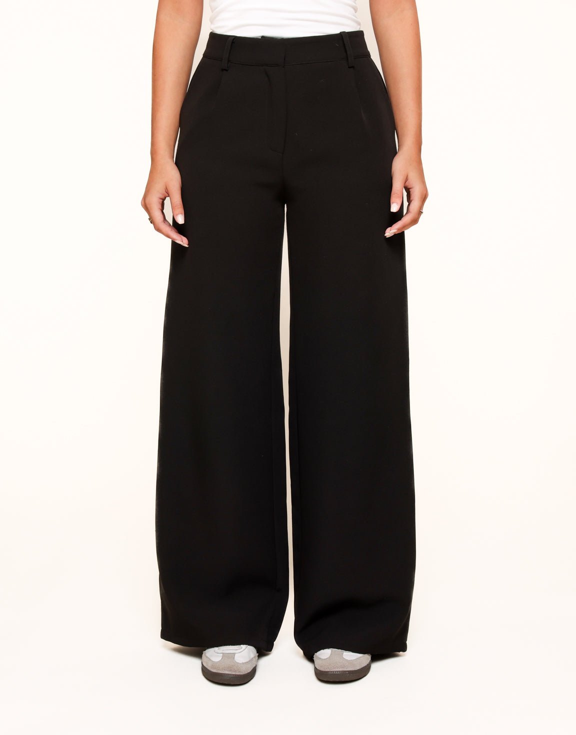 Zwarte F/W Edit Hoge Taille - Pantalon - Olivia & Kate