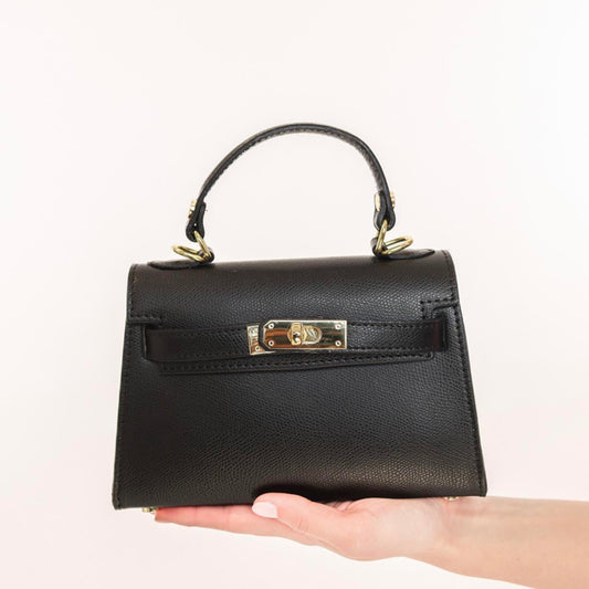 Zwarte Gouden Details - Tas - Olivia & Kate