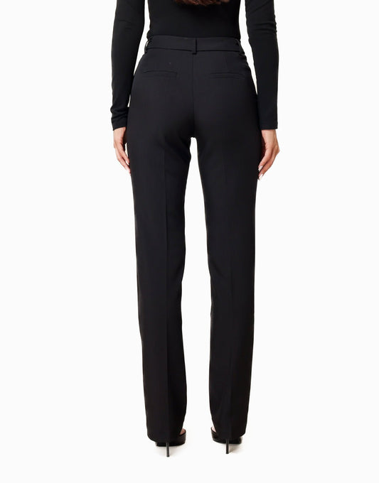 Zwarte Lange Fitted Classic - Pantalon - Olivia & Kate
