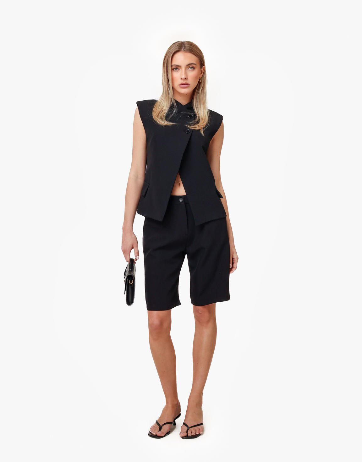 Zwarte Lange - Short - Olivia & Kate