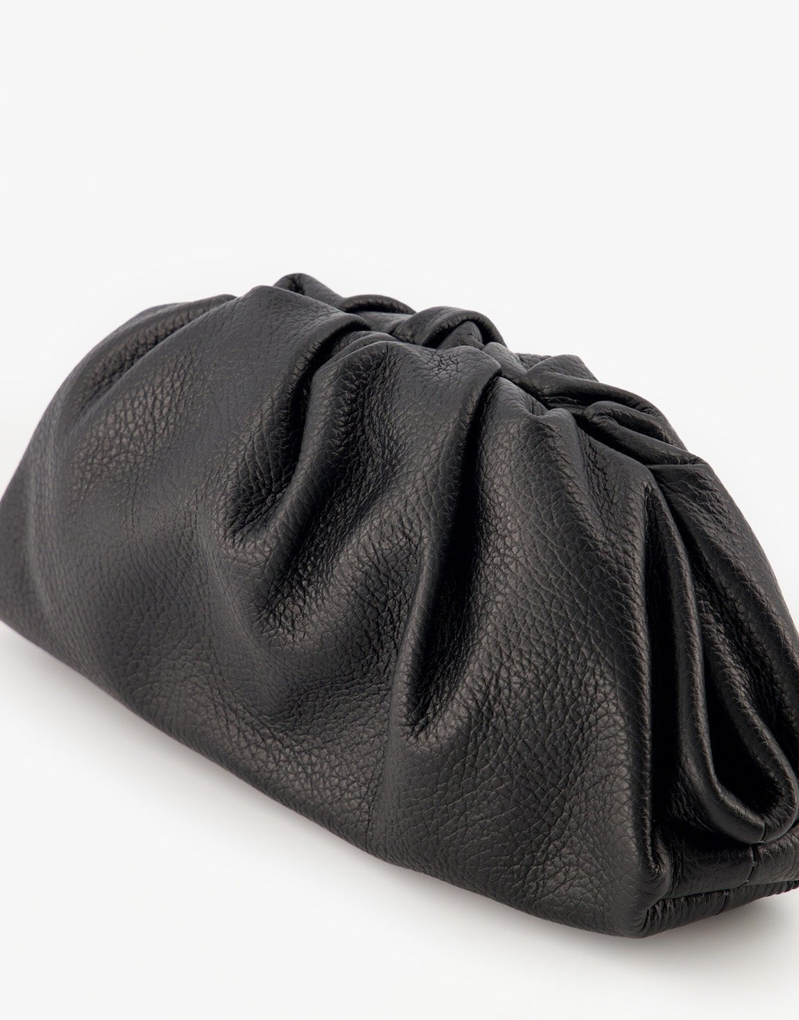 Zwarte Leren - Clutch - Olivia & Kate