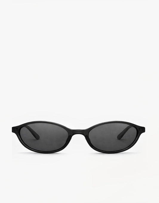 Zwarte Ovale Montuur - Zonnebril - Olivia & Kate
