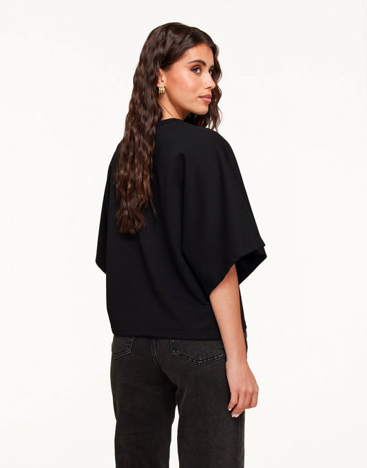 Zwarte Oversized SS - T-Shirt - Olivia & Kate