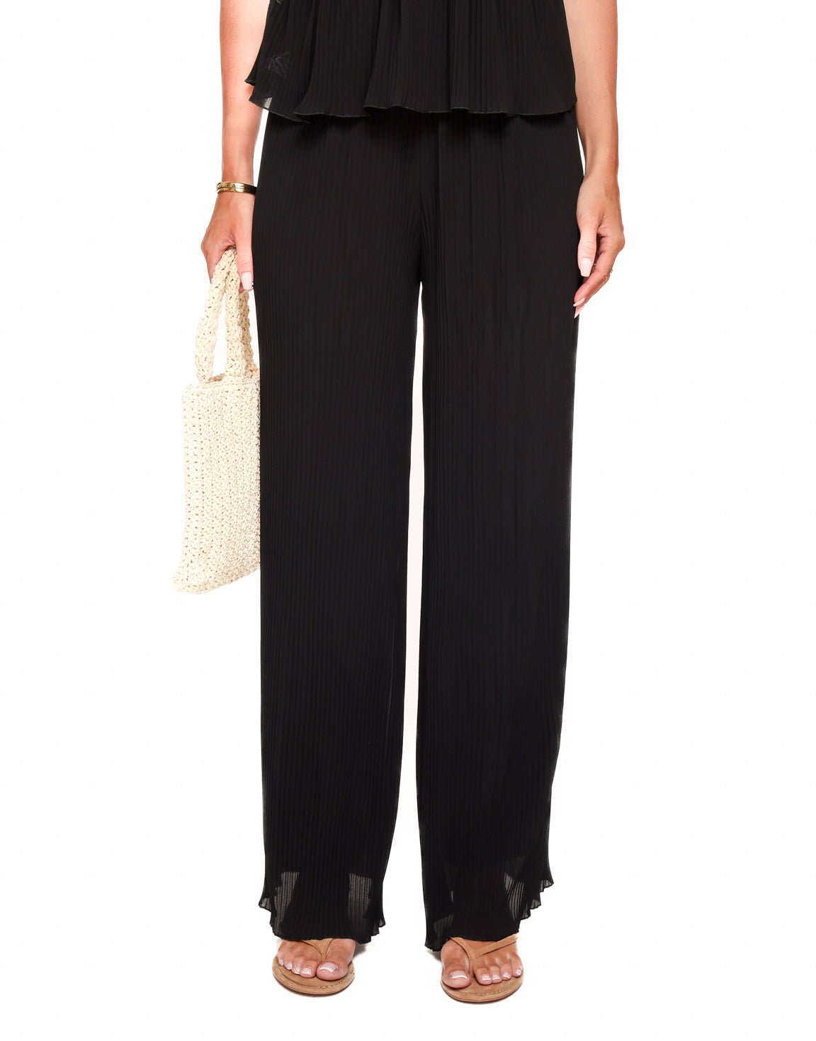 Zwarte Plisse - Set - Olivia & Kate