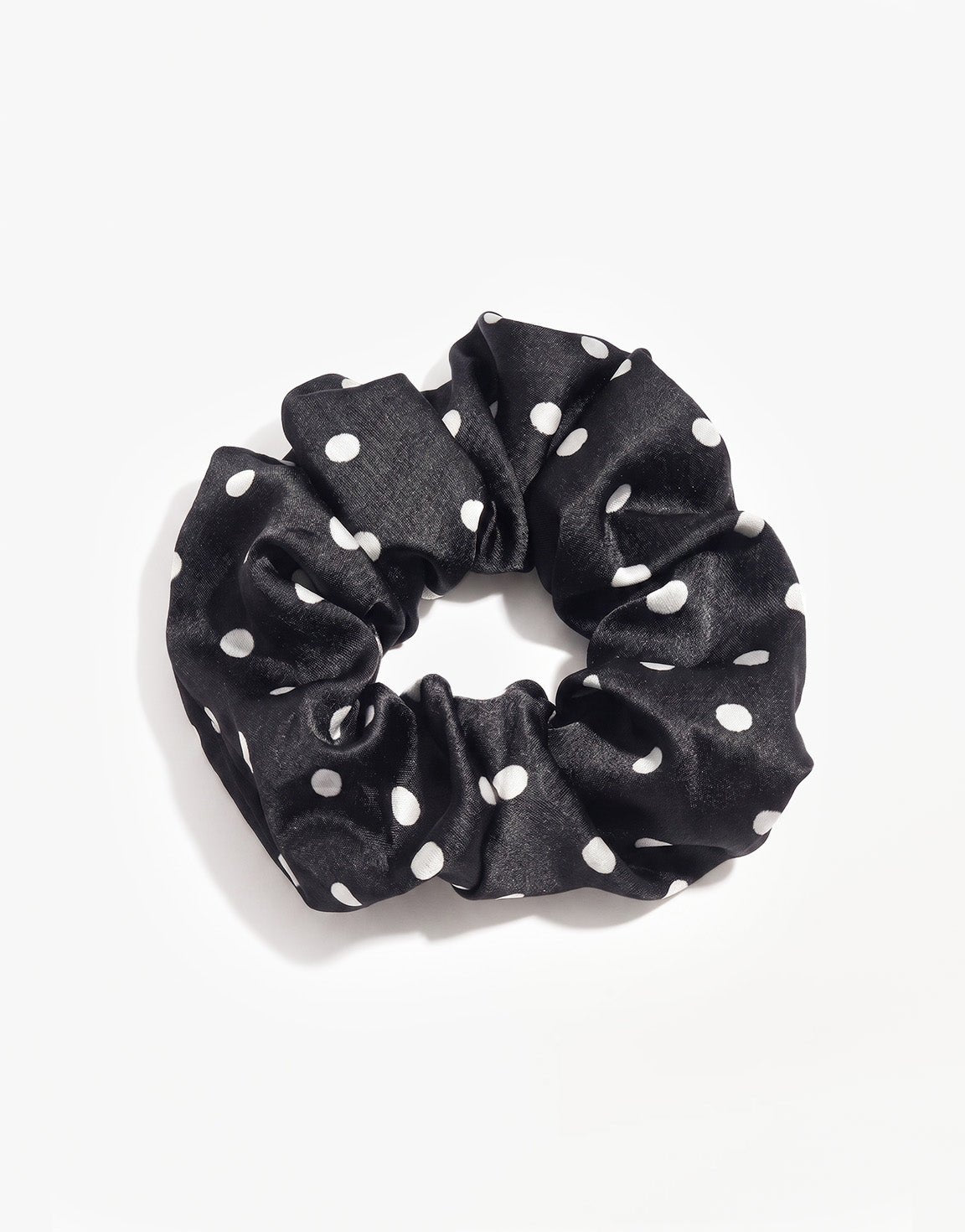 Zwarte Polkadot - Scrunchie - Olivia & Kate