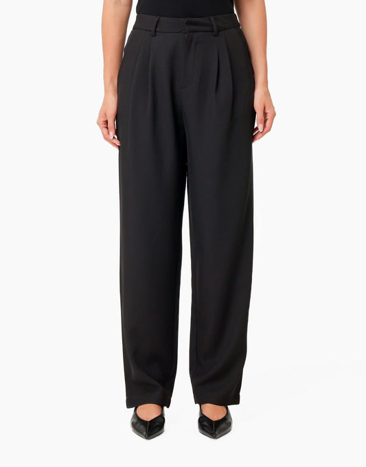 Zwarte Rechte Pasvorm - Pantalon - Olivia & Kate