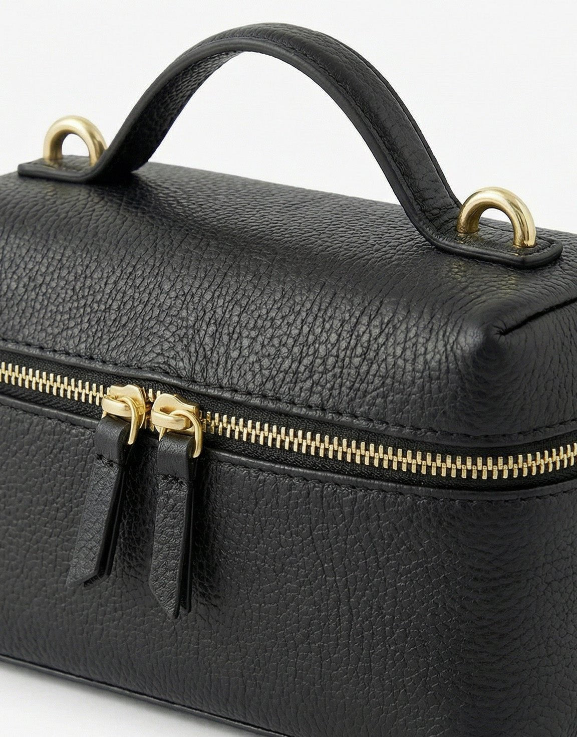 Zwarte Rechthoekige - Tas - Olivia & Kate