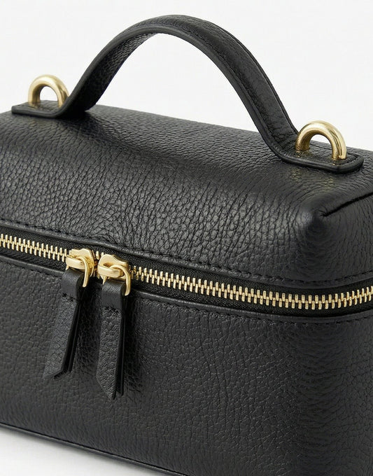 Zwarte Rechthoekige - Tas - Olivia & Kate