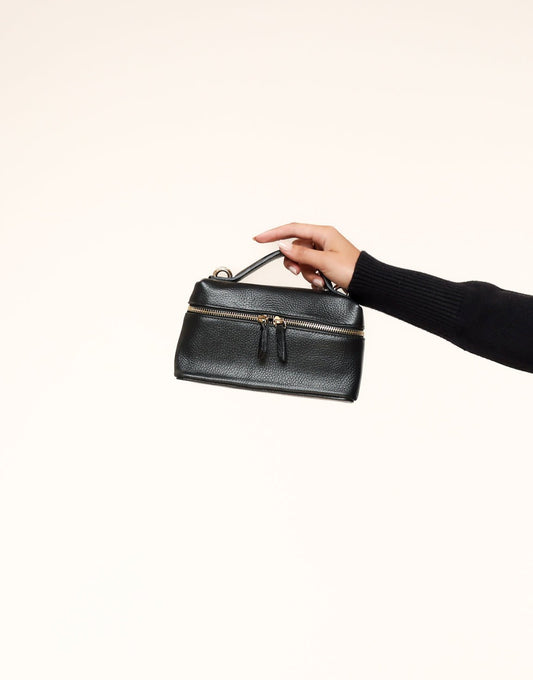 Zwarte Rechthoekige - Tas - Olivia & Kate