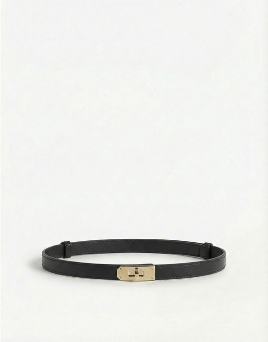 Zwarte Schakel - Riem - Olivia & Kate