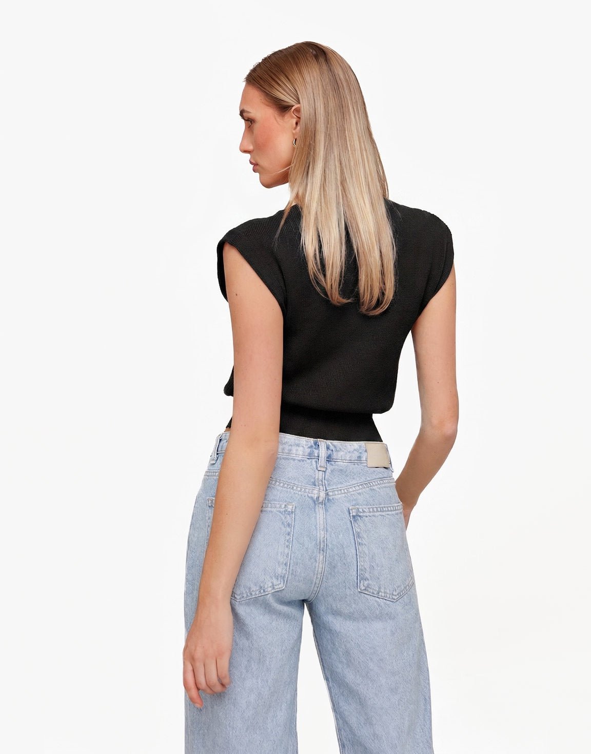 Zwarte Spencer - Top - Olivia & Kate