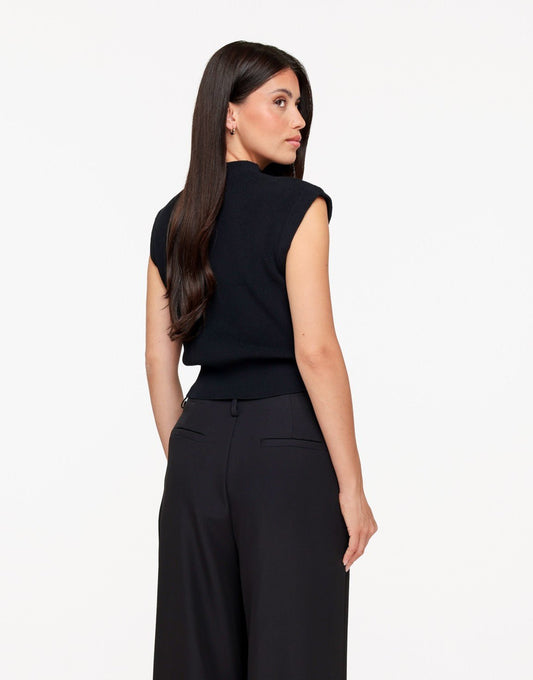 Zwarte Spencer - Top - Olivia & Kate