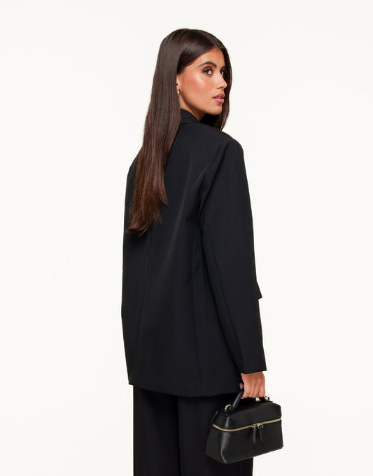Zwarte Stevige Classic - Blazer - Olivia & Kate