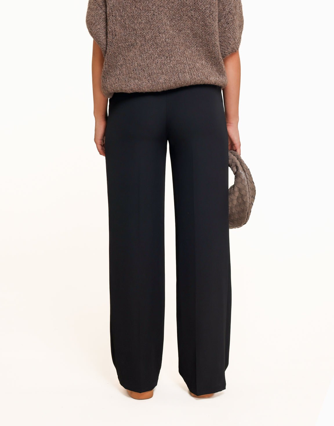 Zwarte Wijde - Pantalon - Olivia & Kate