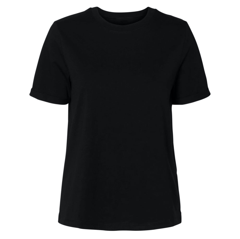 plain black t shirt for ladies